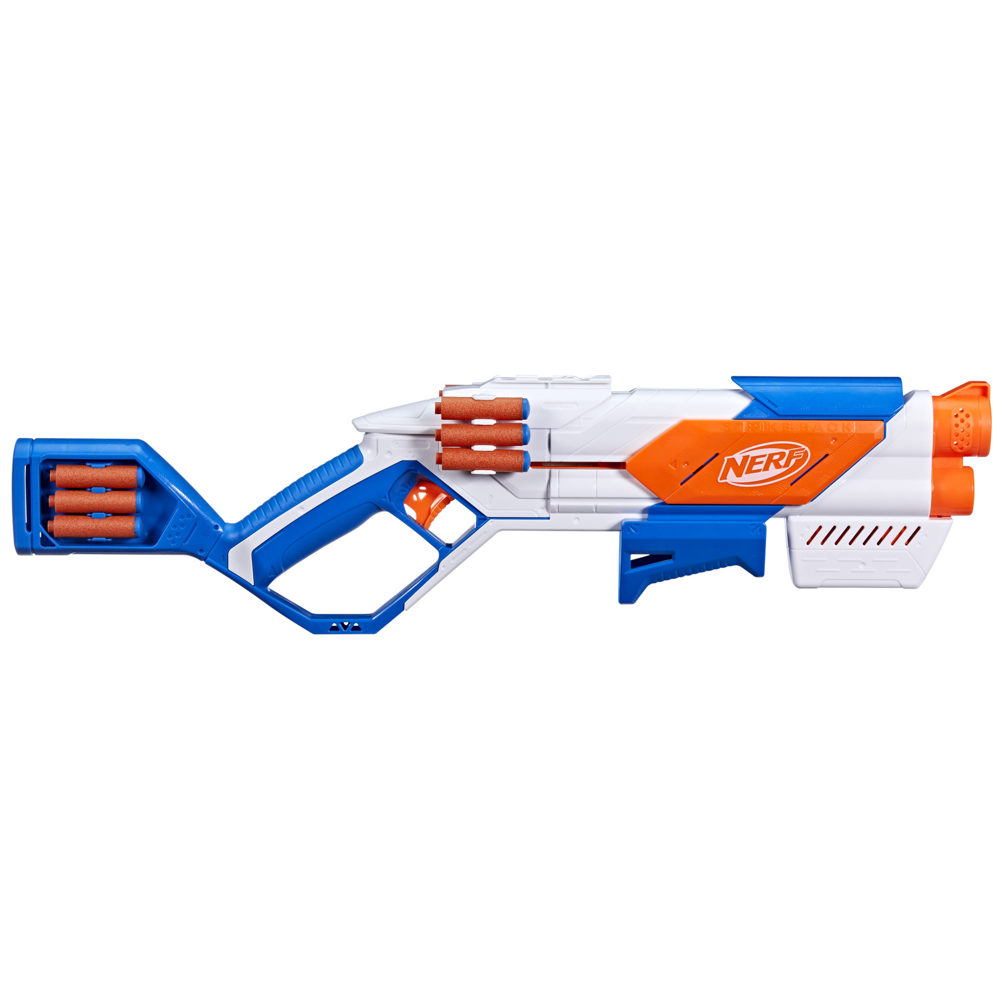 Nerf NERF N Series Blaster Strikeback – Wyrzutnia dla młodych wojowników