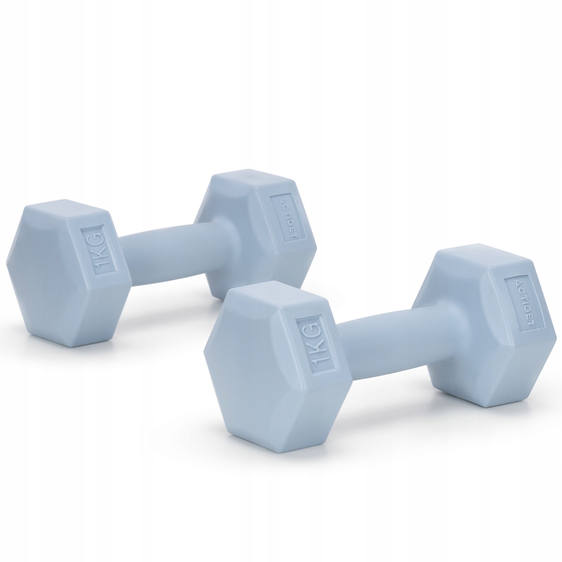 Ciężarki 2x1kg hexagonalne do ćwiczeń fitness – Idealne do treningu w domu