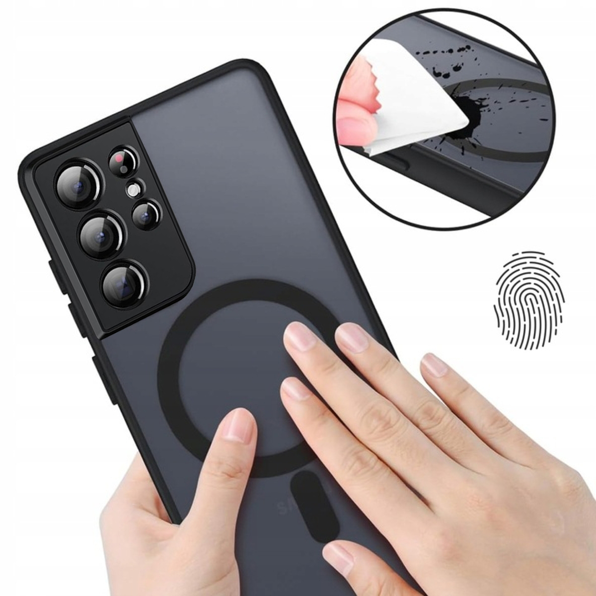 Ochrona przed odciskami palców – zawsze czyste etui