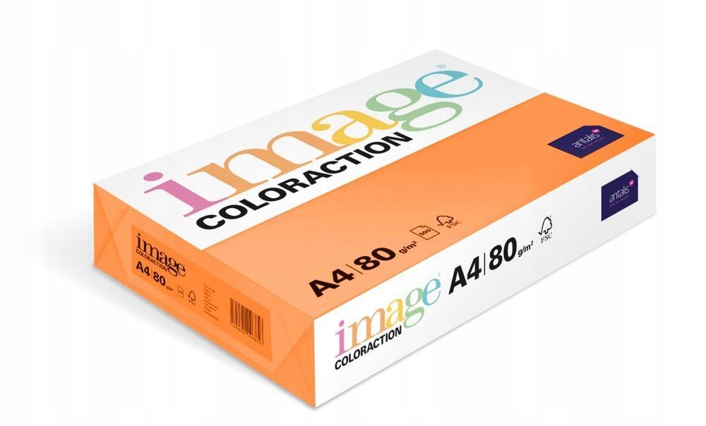 Antalis Kopipapir Image Coloraction A4 80g Amsterdam Deep Orange – Idealny papier do kreatywnych projektów