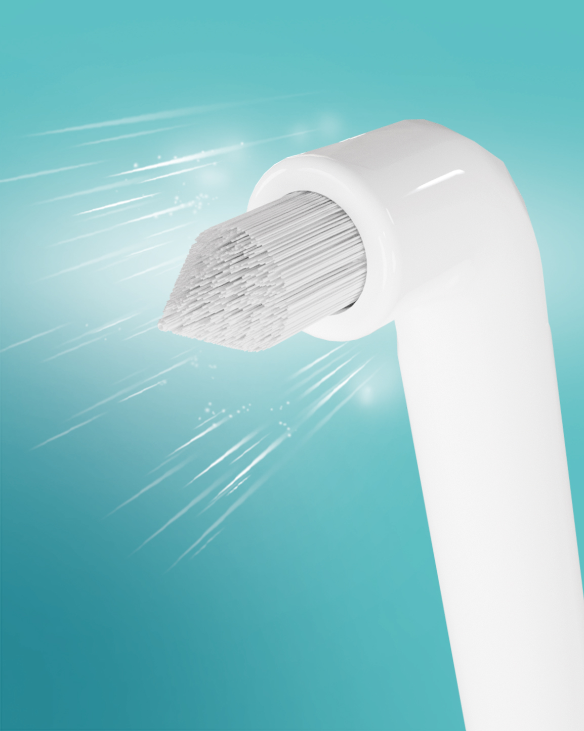 Specjalny kształt głowicy – Skuteczność w trudno dostępnych miejscach