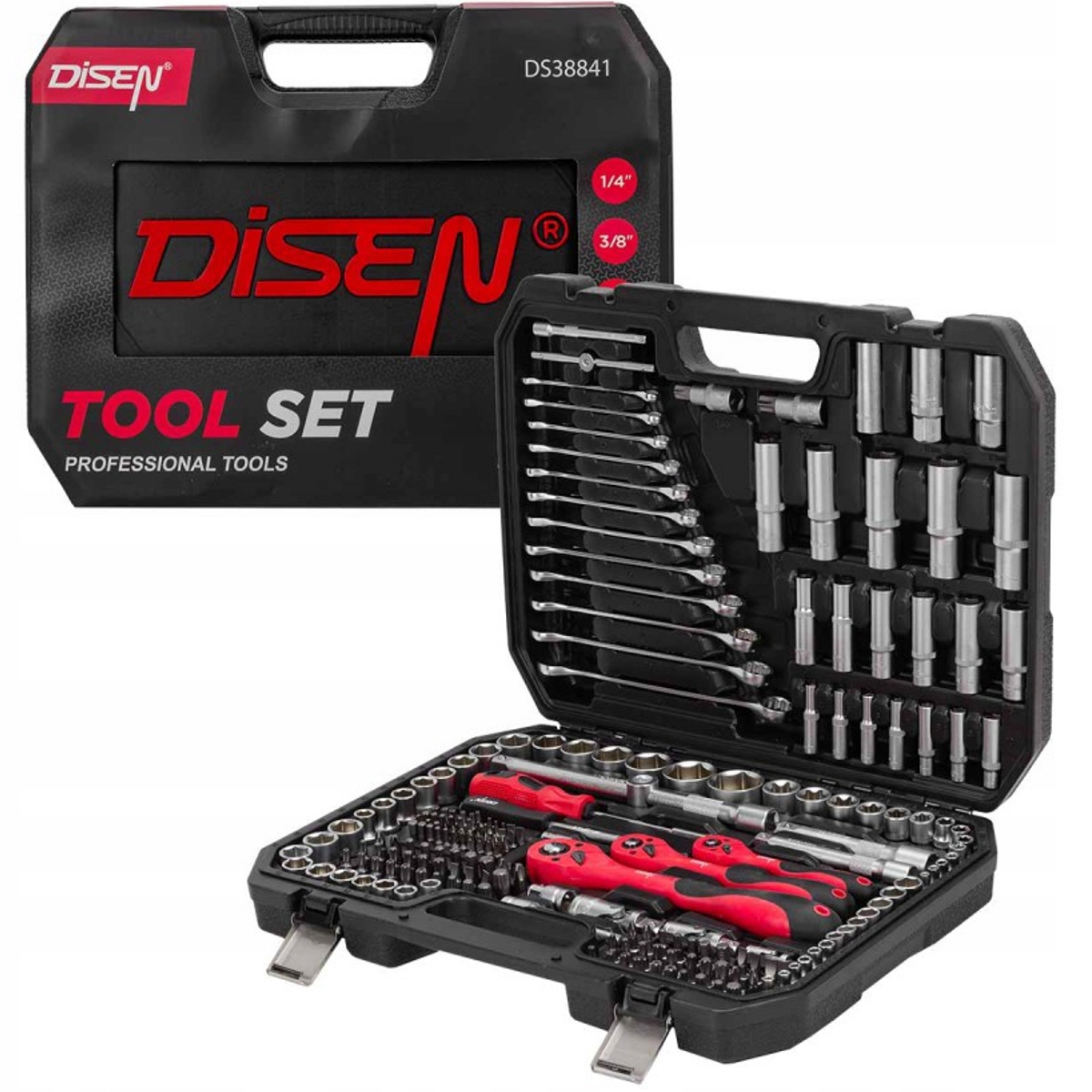 Zestaw narzędzi 216el. 1/4