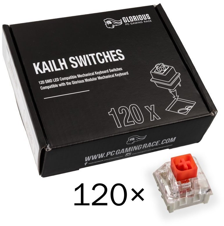 Kailh Box Red Switches (120 sztuk) – Idealne dla entuzjastów gier