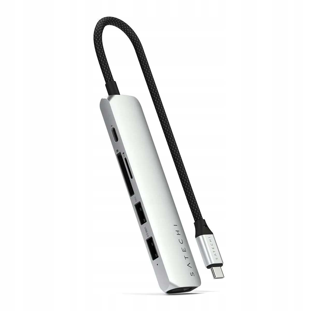 Satechi ST-P6SS – Uniwersalny hub USB Type-C do mobilnych urządzeń