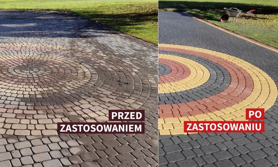 Wzmacnianie koloru i odświeżenie powierzchni kostki