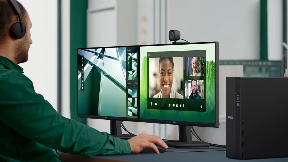 Łatwe podłączanie – Obsługa wielu monitorów i portów USB