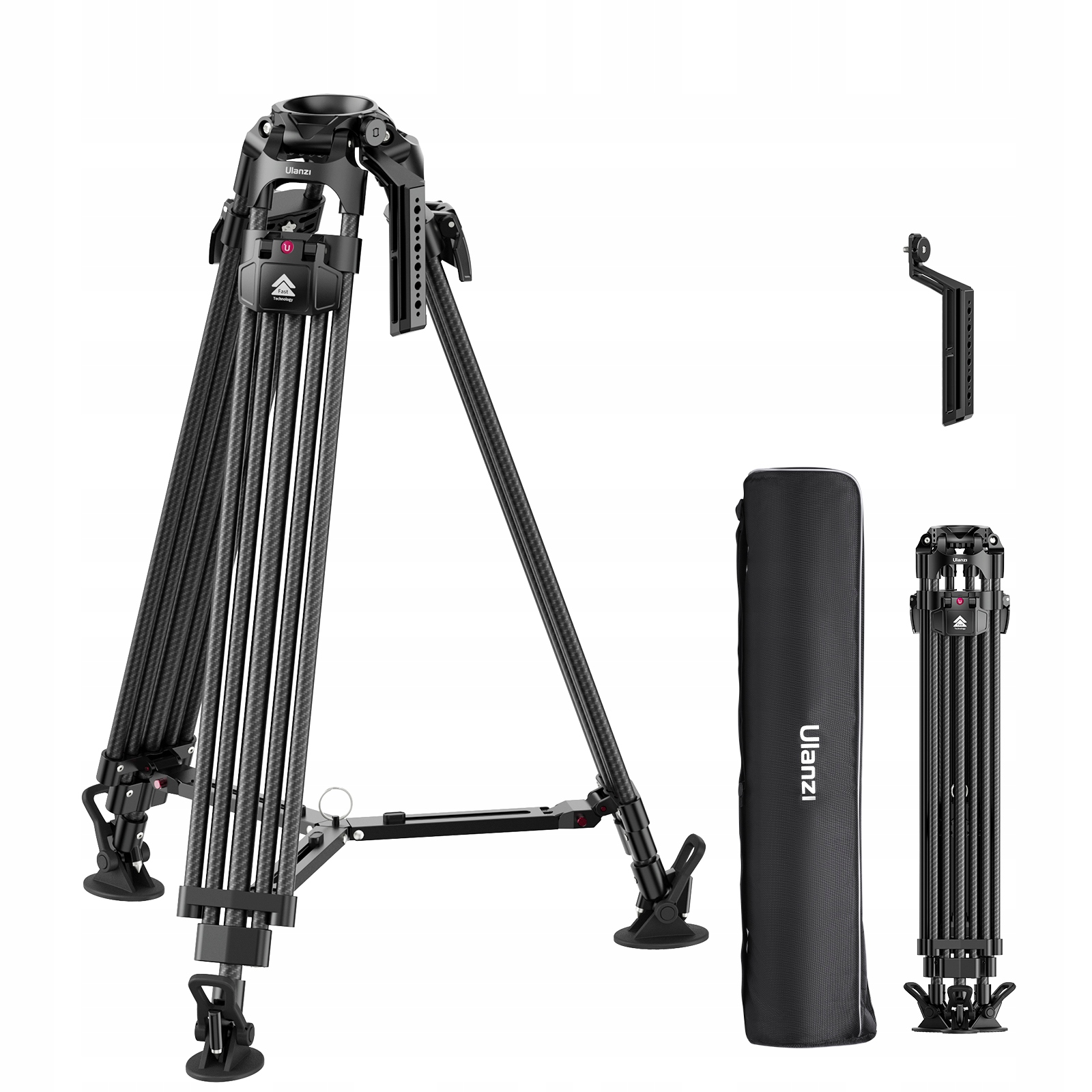 Profesjonalny STATYW do Filmowania VIDEO 25kg 149.5cm BOWL 75mm – Stabilność i wszechstronność w jednym