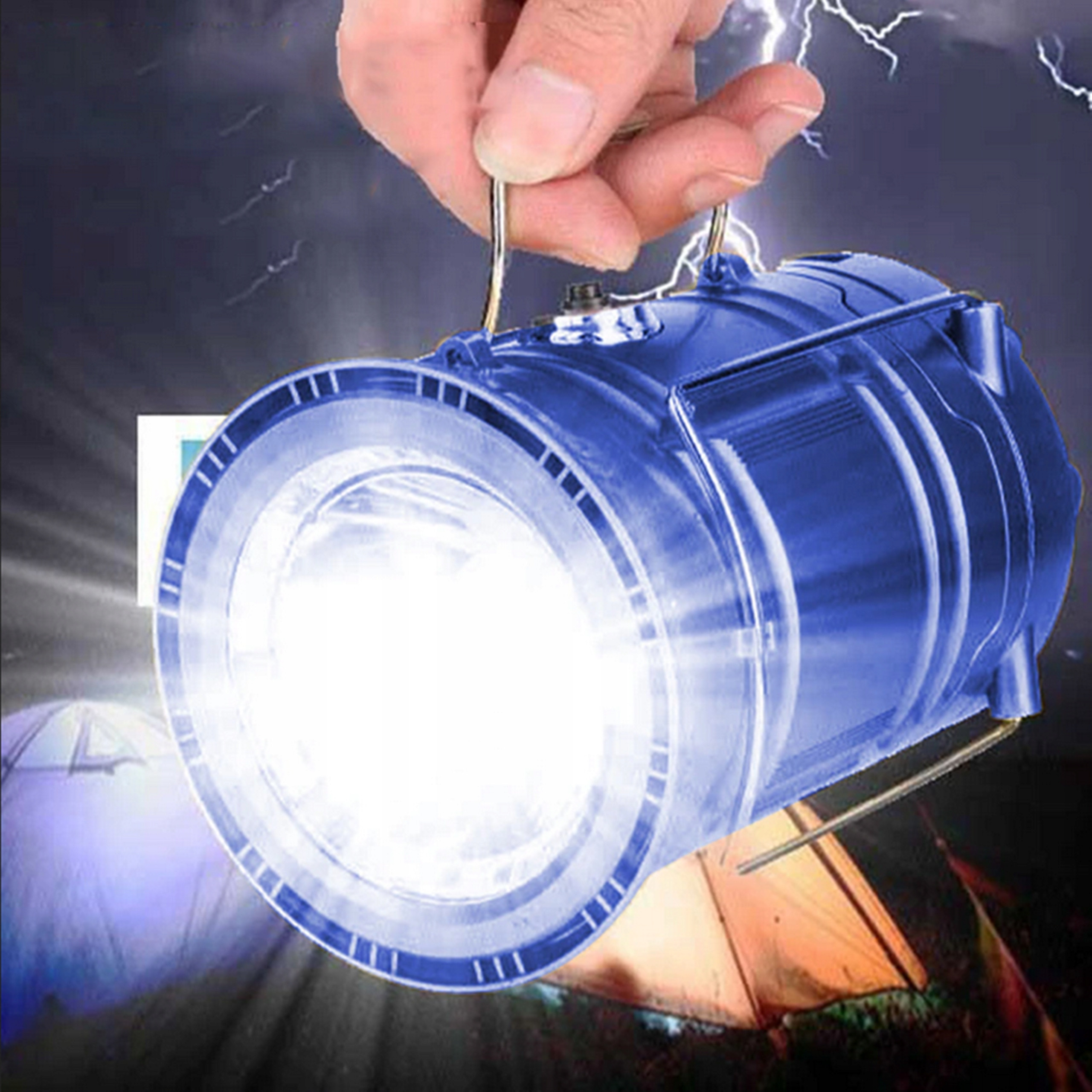 Wbudowany akumulator i panel solarny – Ładowanie w każdych warunkach