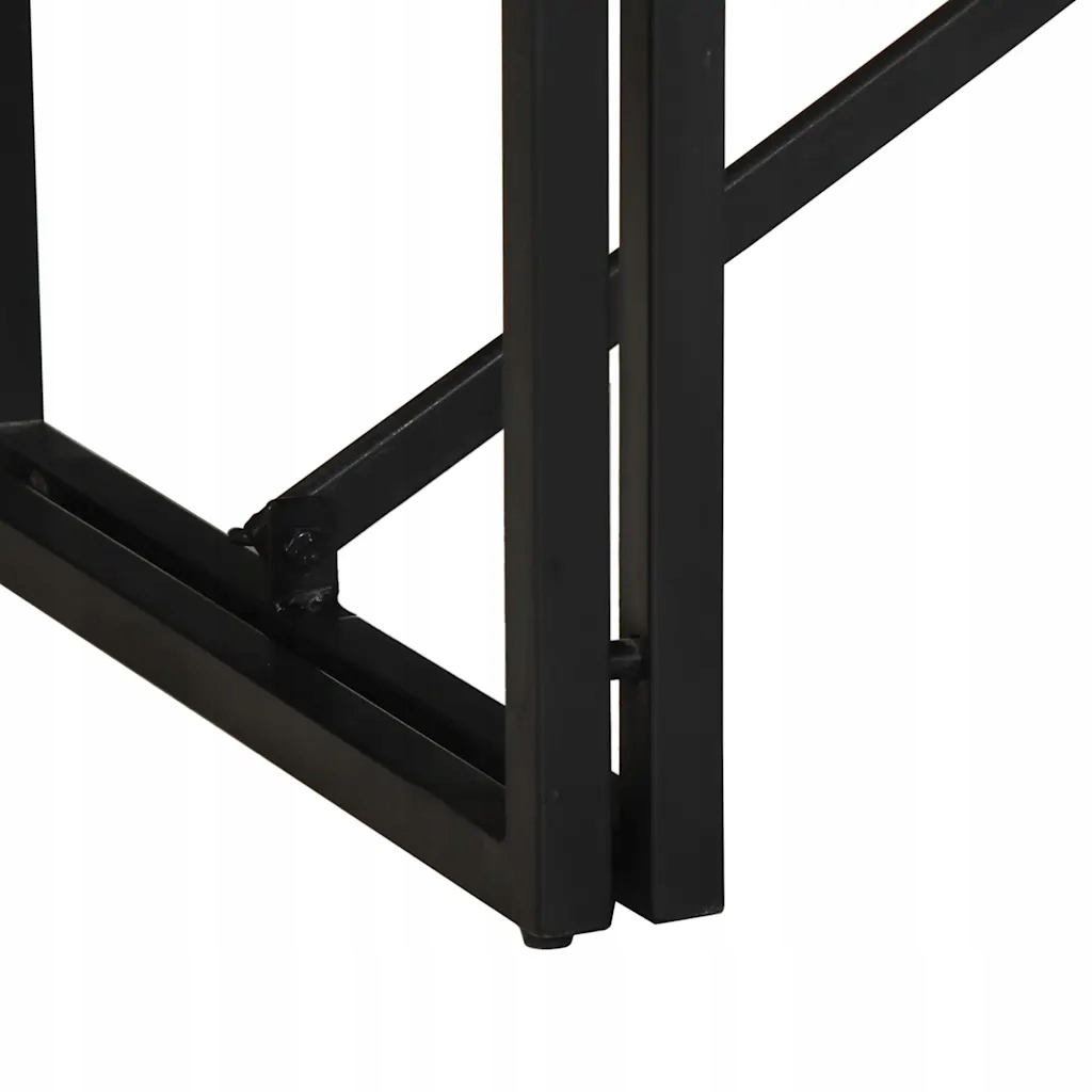 Industrialny styl dzięki malowanej proszkowo żelaznej ramie