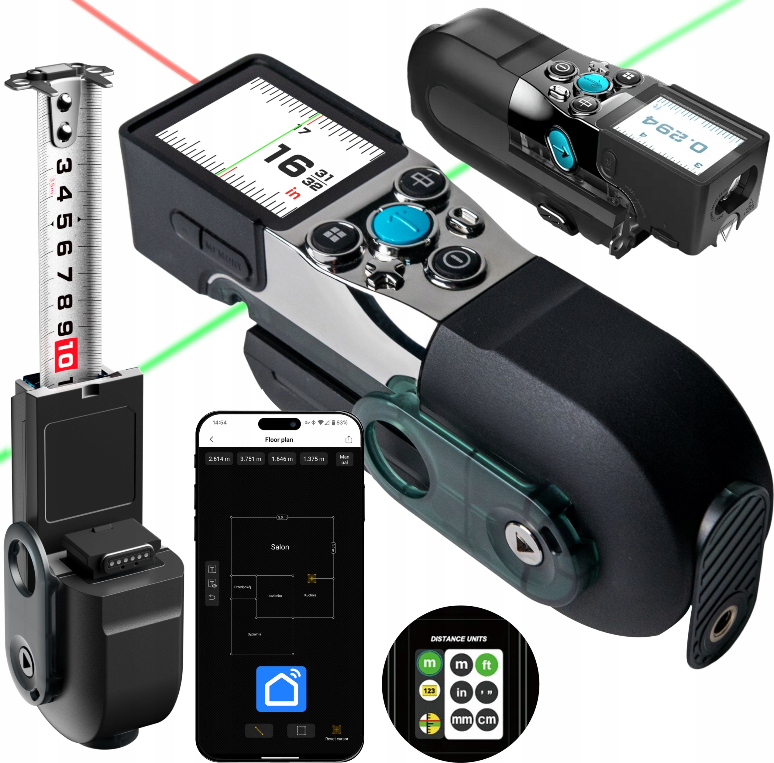 Praktyczne rozwiązania w dalmierzu – Lekka konstrukcja i port ładowania USB-C