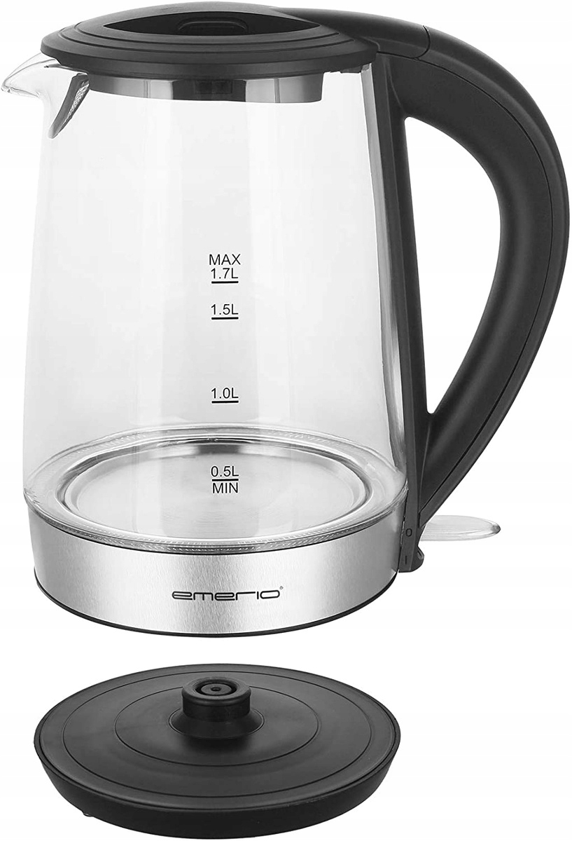 Czajnik elektryczny Emerio Wasserkocher 1.7L – Wysoka jakość i nowoczesny design