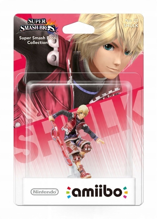Figurka Nintendo Amiibo Super Smash Bros. Collection - Shulk No. 25 – Idealny dodatek do Twojej kolekcji