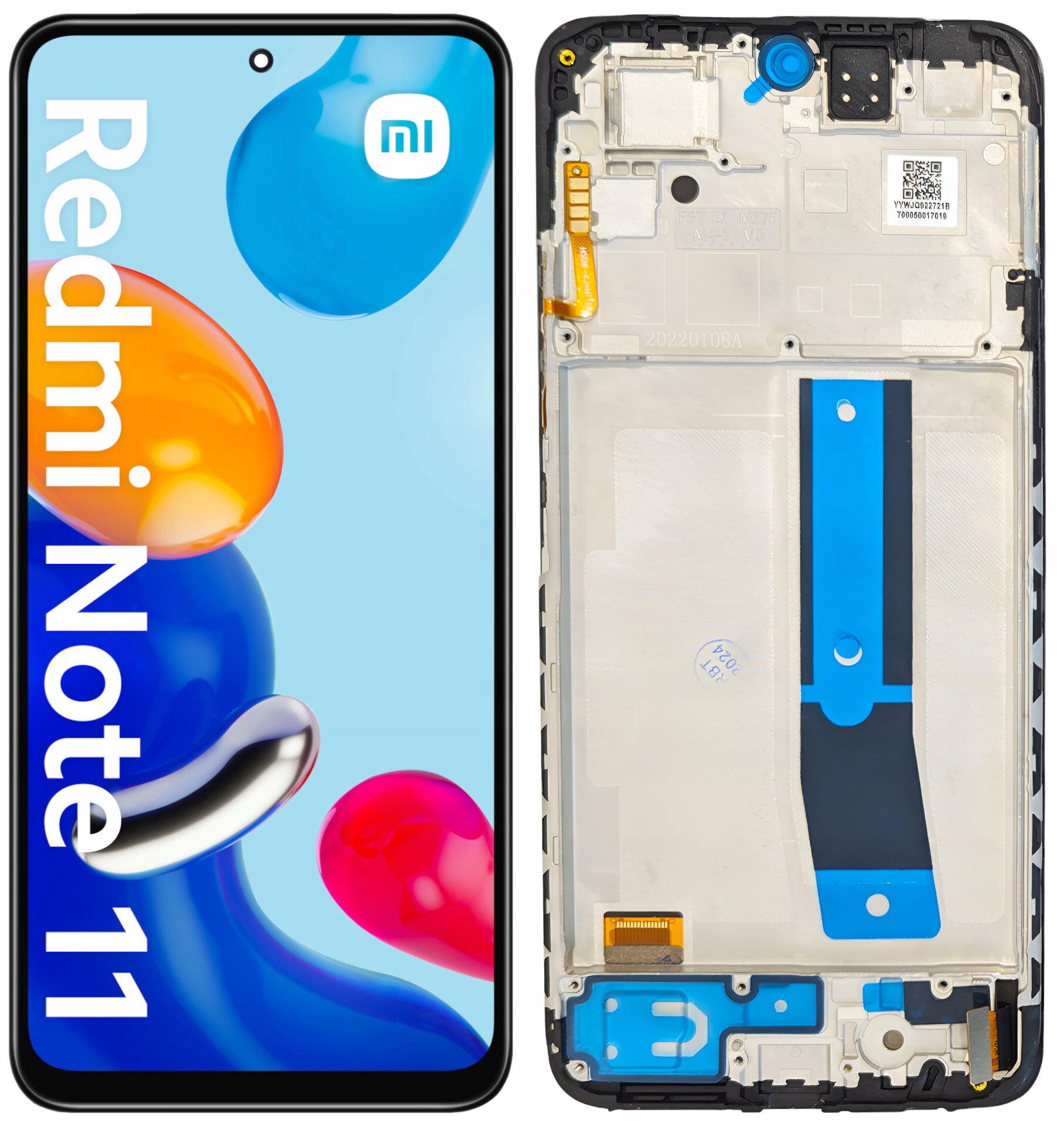 Wyświetlacz LCD do Xiaomi Redmi Note 11 OLED w ramce – Wysoka jakość i nowoczesny design
