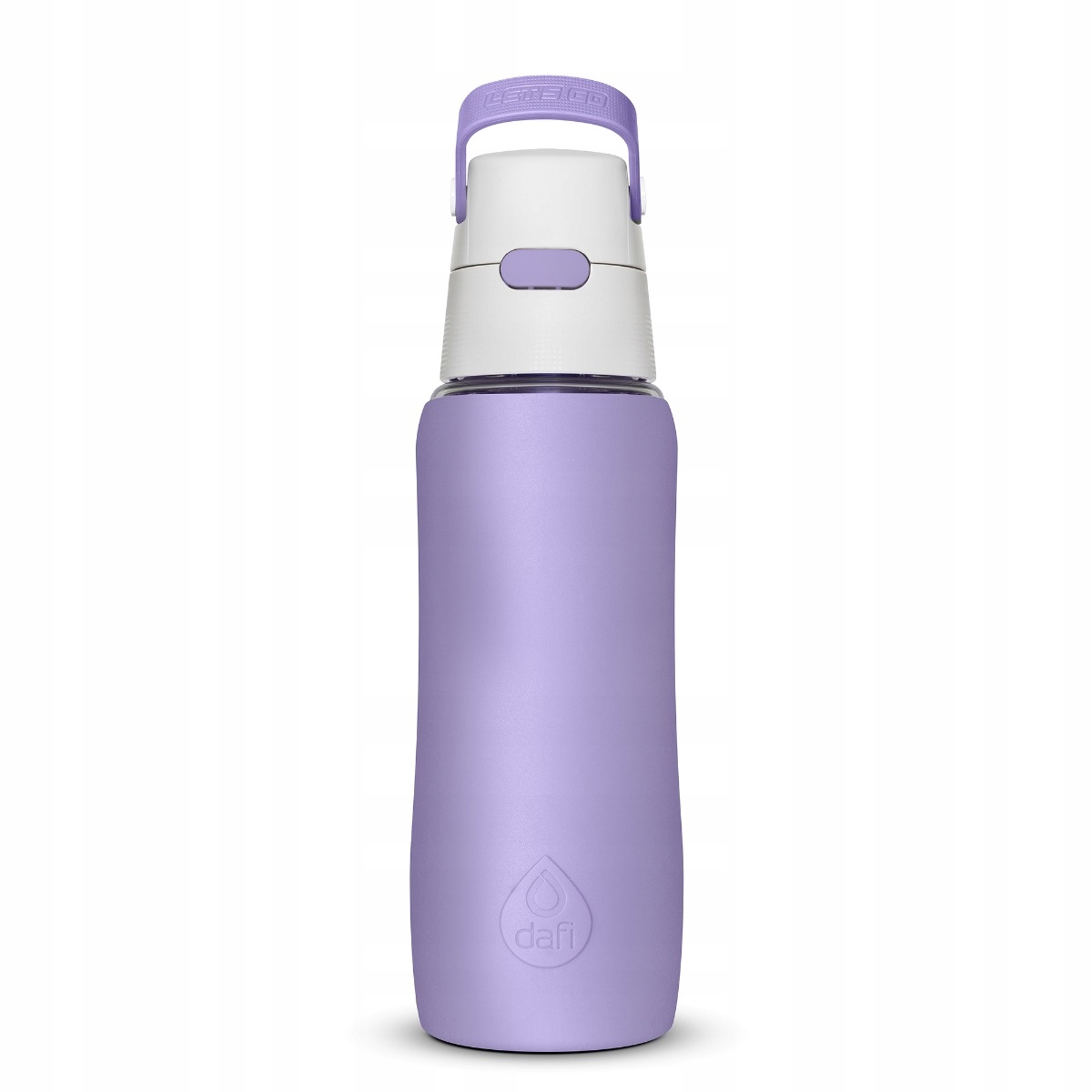 Butelka Dafi SiliconeFit 0,7l w kolorze digital lavender – Idealna do codziennego nawadniania