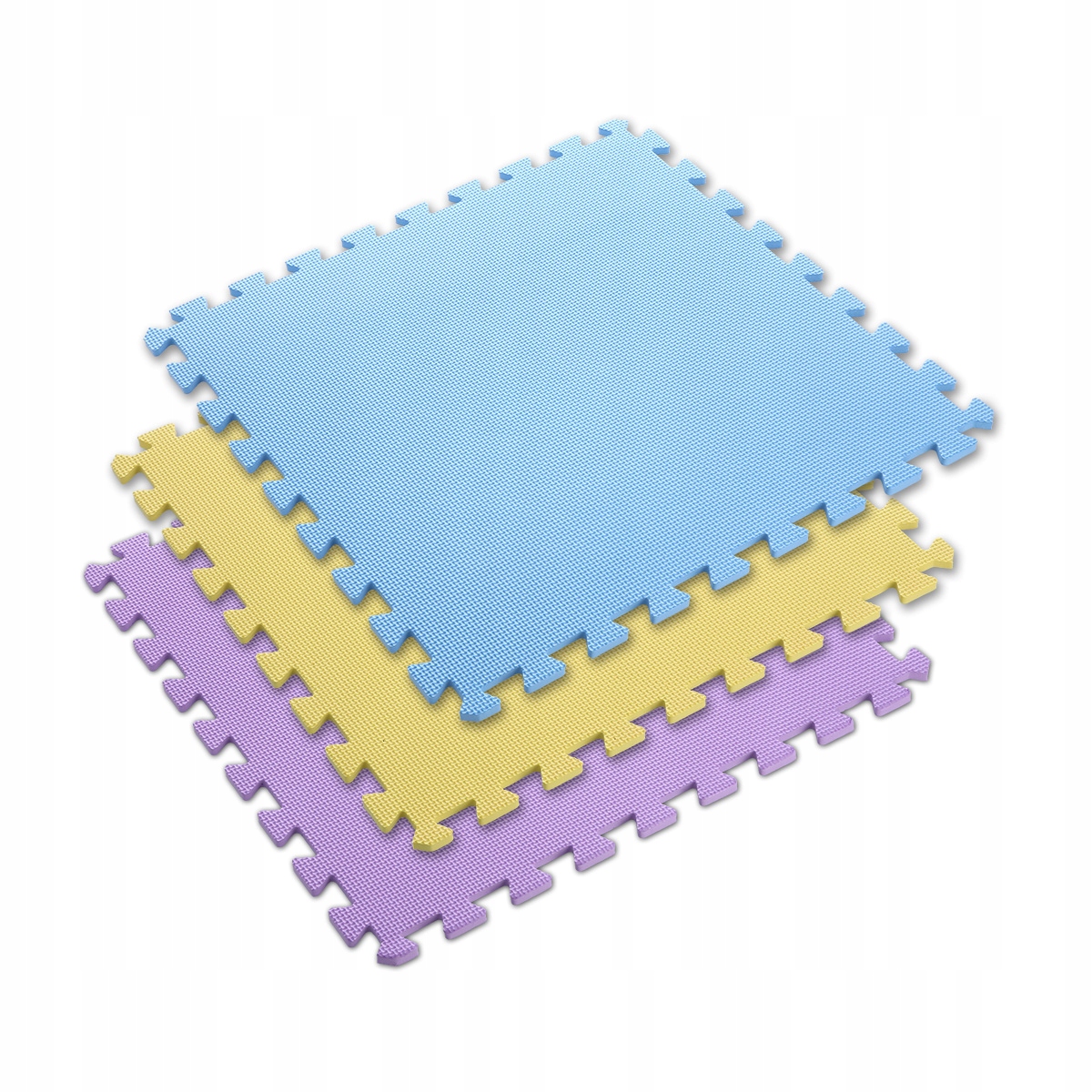 Wielokolorowa mata puzzle – Estetyka i funkcjonalność w jednym