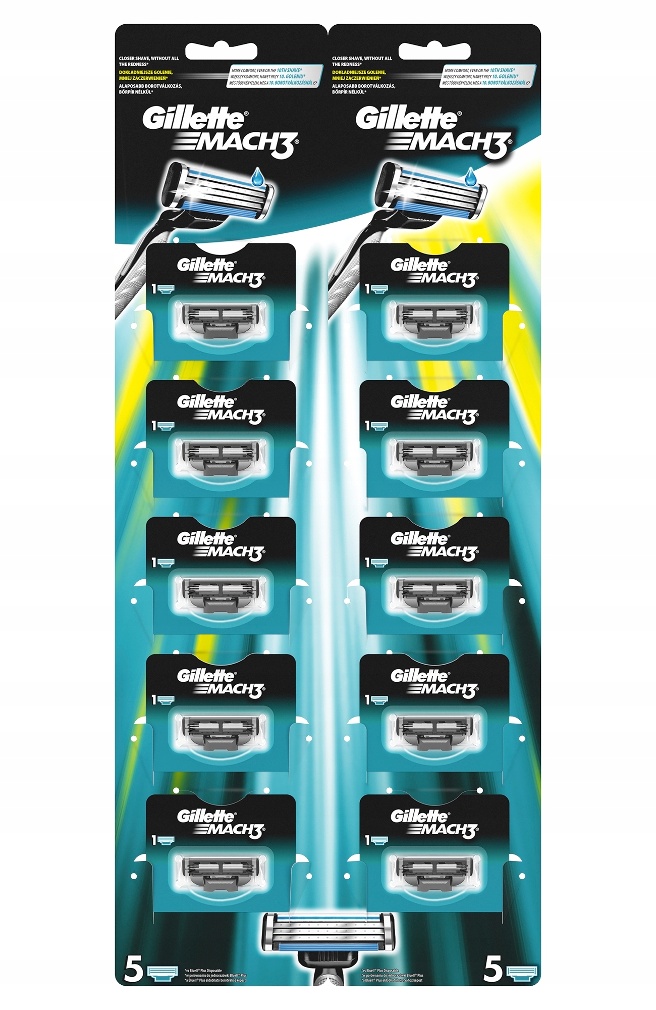 Wkłady do maszynki Gillette Mach3 – Komfort i precyzja golenia