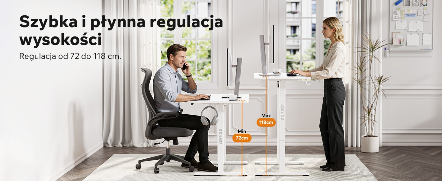 Rama biurka elektrycznego Nojo Light