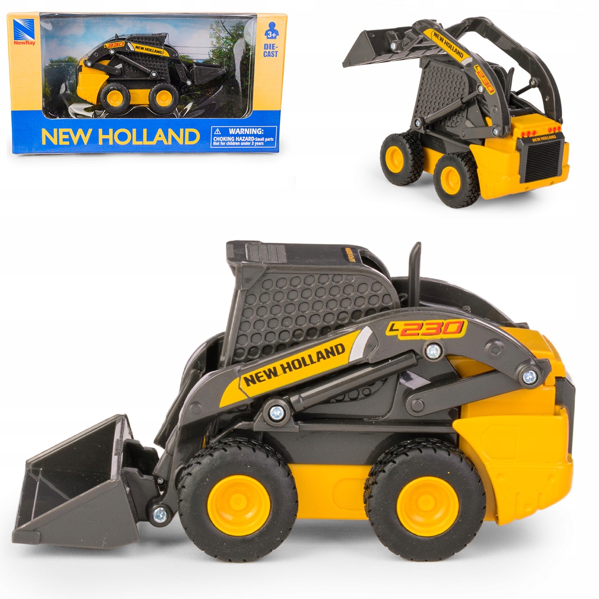 Miniładowarka L228 New Holland – Idealna zabawa dla małych budowniczych