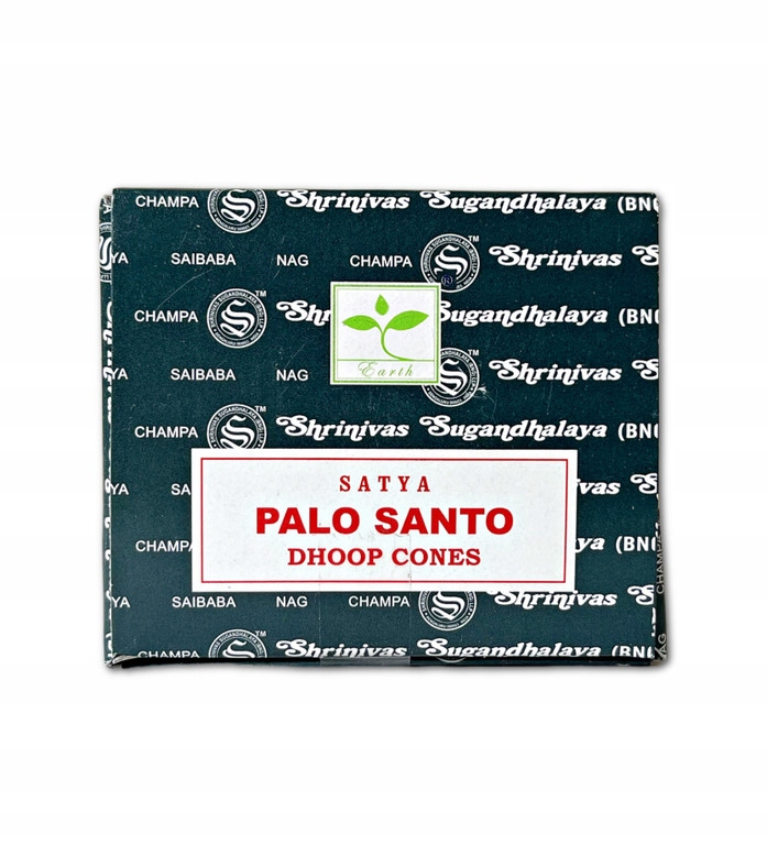 Satya Palo Santo Dhoop Cones – Naturalne kadzidełka stożkowe do aromatyzacji