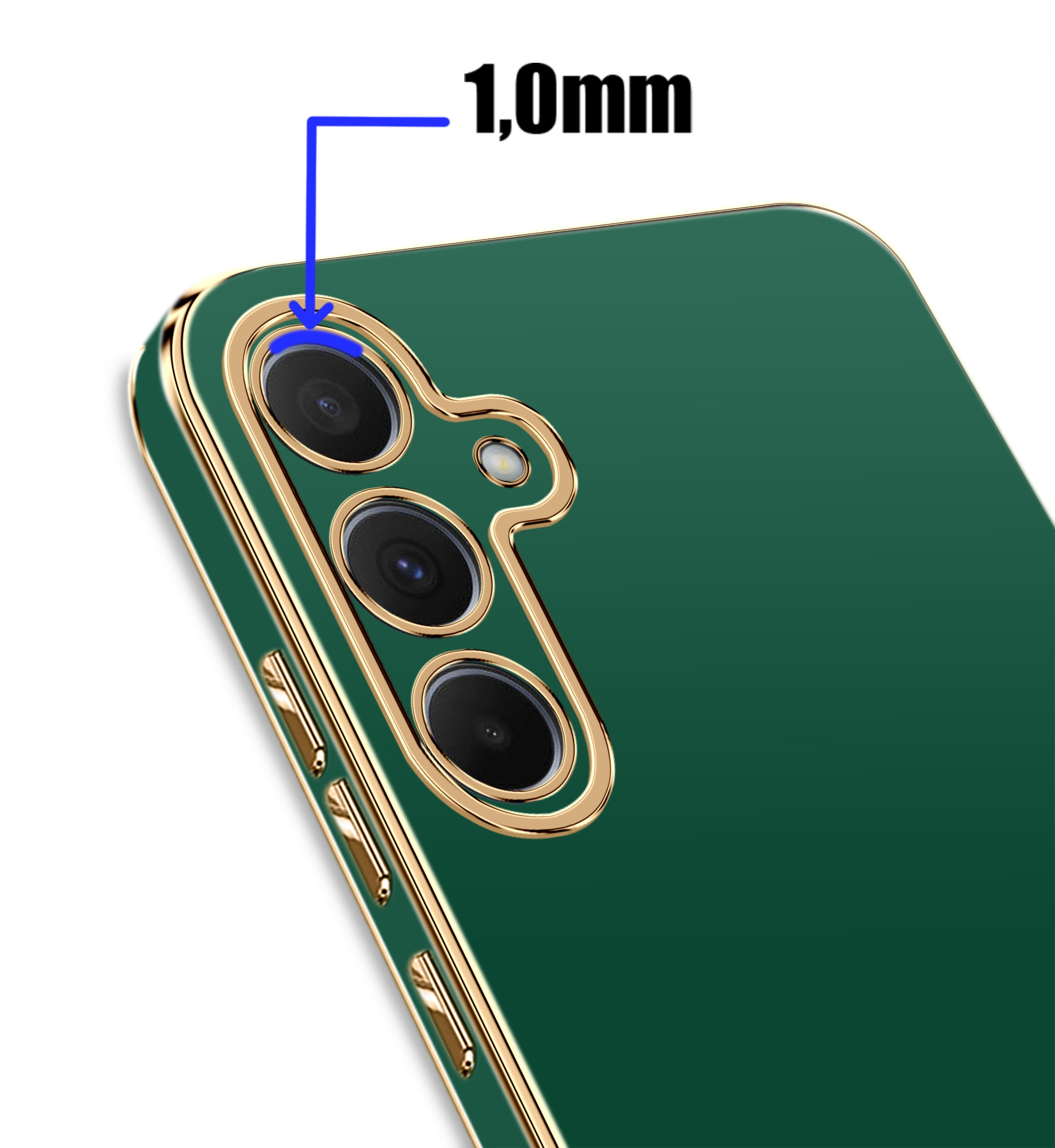 Ochrona aparatu dzięki podwyższonym rantom