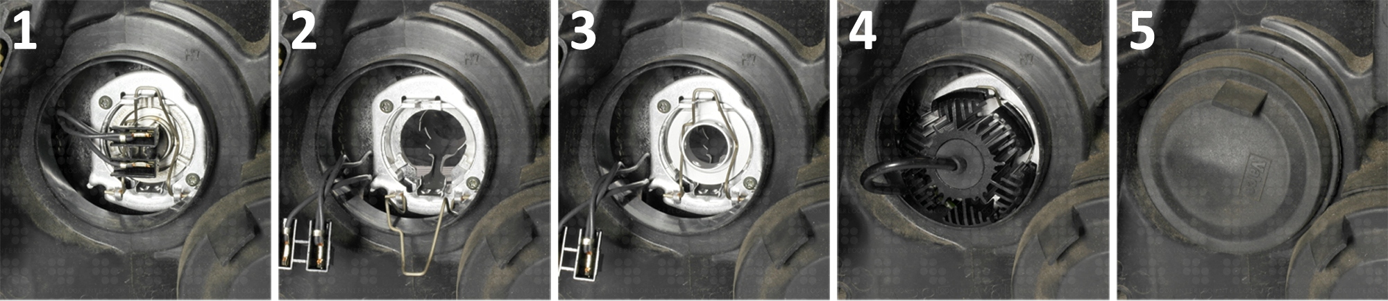 Łatwy montaż dzięki zdejmowanemu kołnierzowi