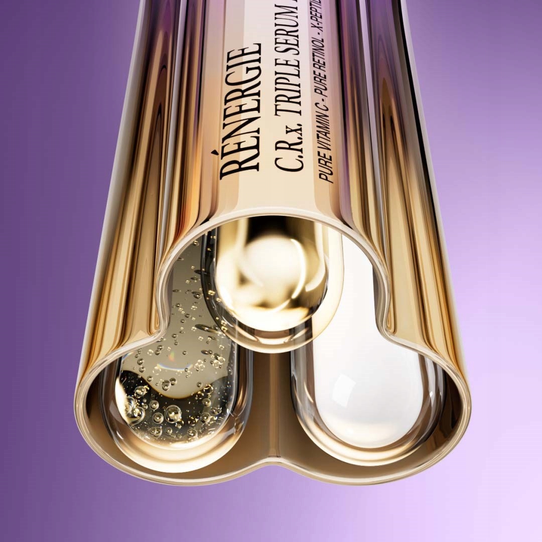 Potrójna moc składników aktywnych: Witamina C, Retinol i Peptyd X