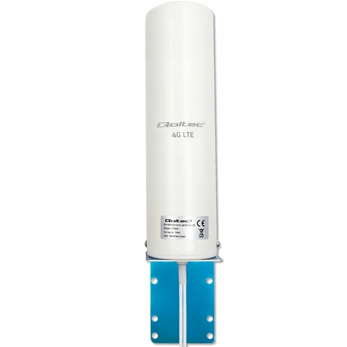Antena RTV Qoltec Antena 4G LTE DUAL | 5dBi | dookólna | zewnętrzna – Idealne rozwiązanie dla stabilnego połączenia