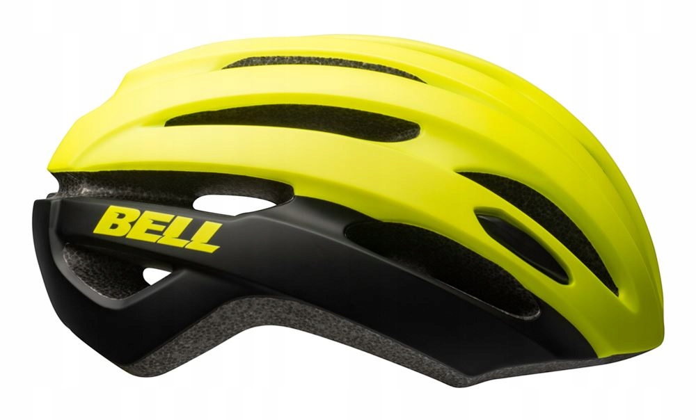 Kask gravel szosowy BELL AVENUE matte gloss hi-viz black – Bezpieczeństwo i styl na drodze
