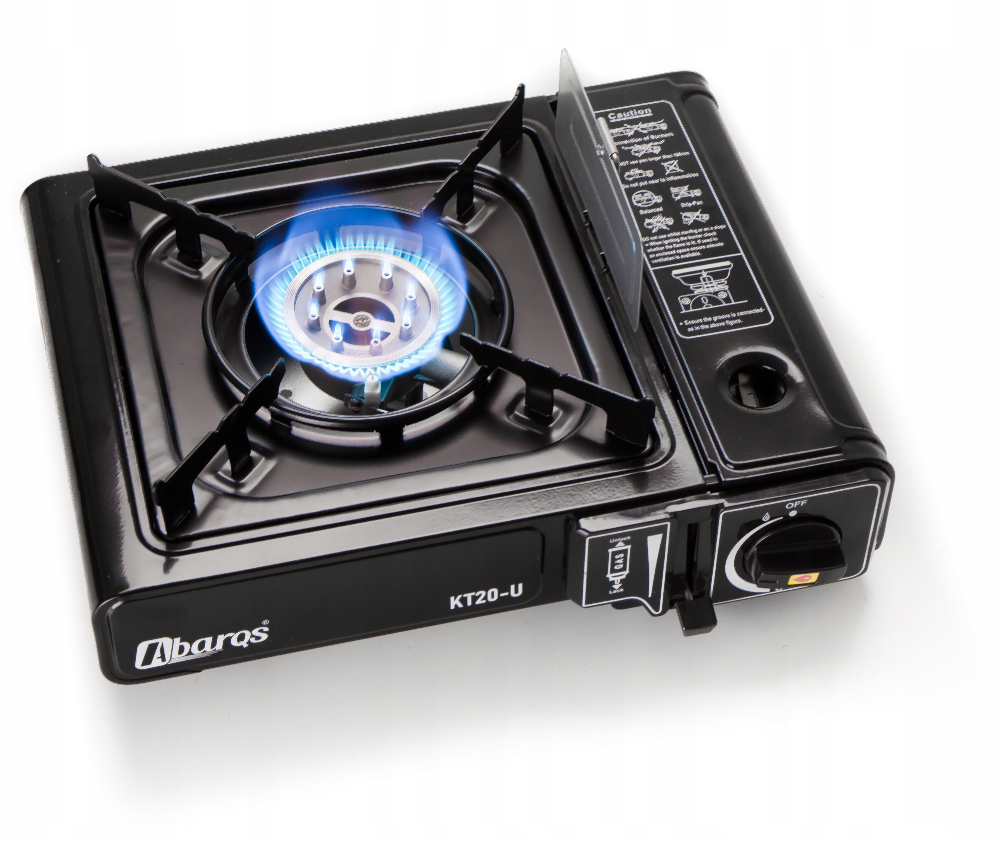 Osłona przeciwwiatrowa – stabilny płomień w każdych warunkach