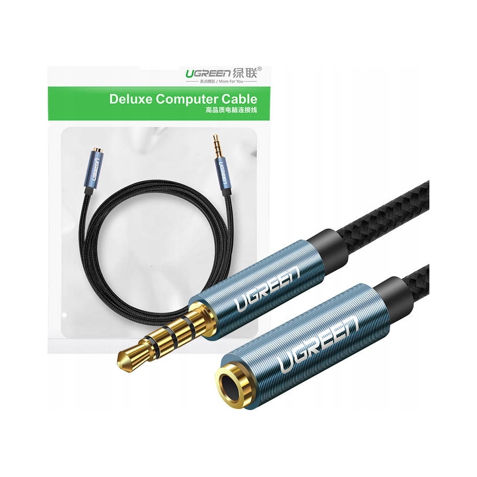 Jack 3.5mm - Przedłużacz audio AUX 2m Ugreen
