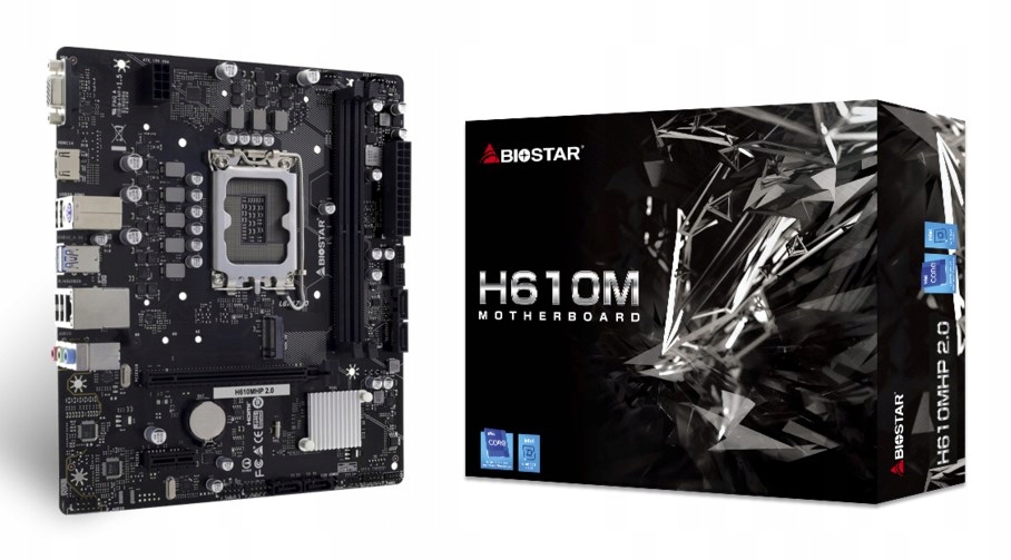 Płyta główna BIOSTAR H610MHP 2.0 – Wydajność i niezawodność w jednym