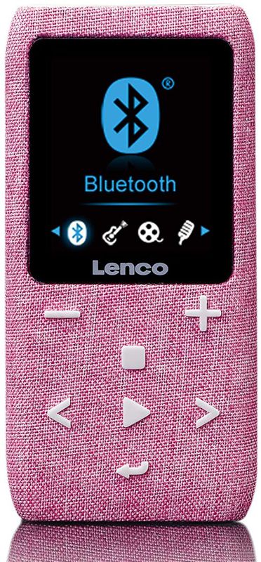 Lenco Xemio 861 – Odtwarzacz MP3/MP4 w kolorze różowym