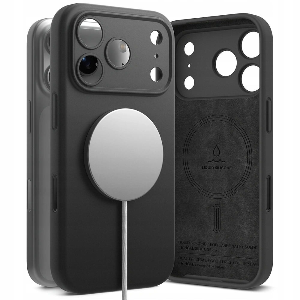 Etui Ringke Silicone Magnetic MagSafe do Apple iPhone 17 Pro Max – Elegancka ochrona dla Twojego telefonu