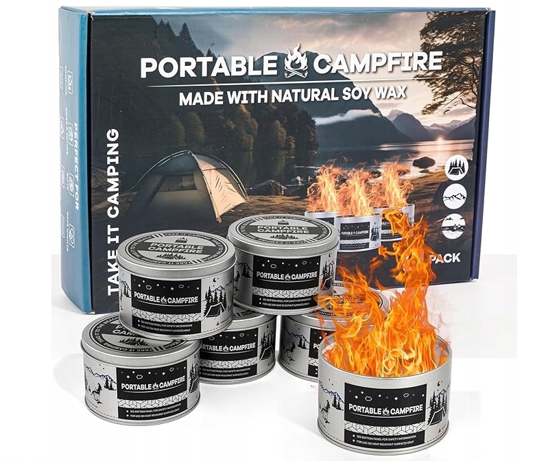 Uniwersalne zastosowanie – Idealne na kemping, grill i survival