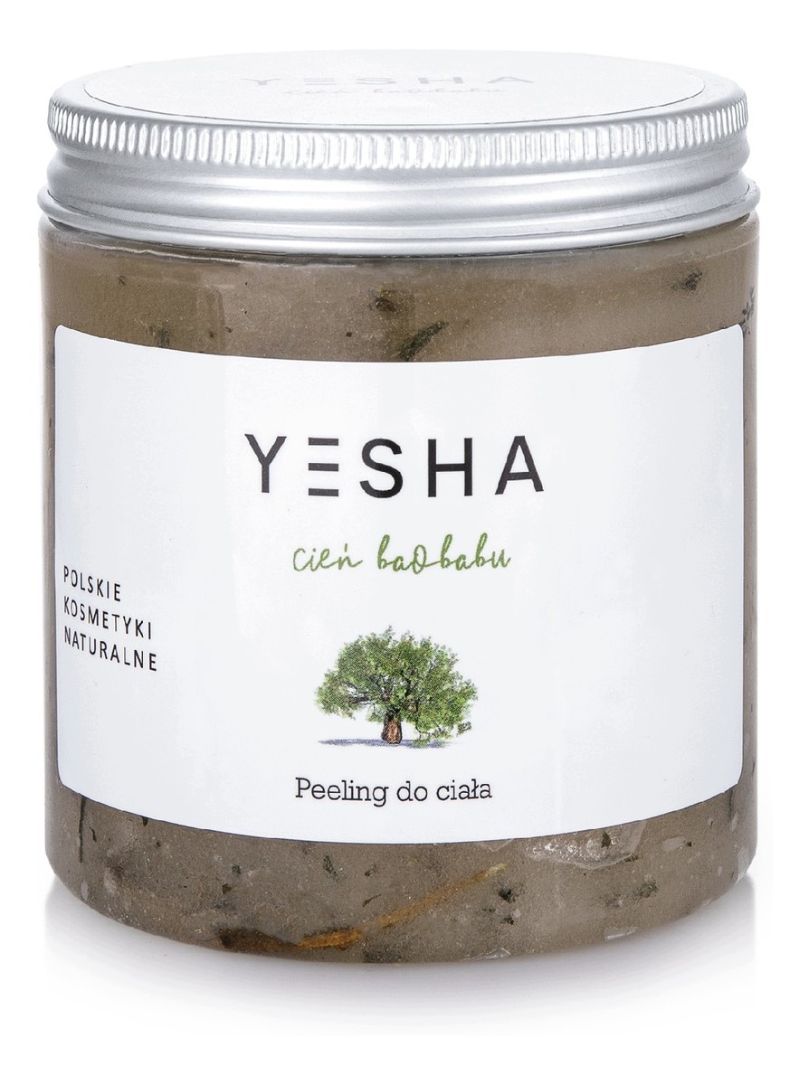 YESHA Peeling do ciała Cień Baobabu 250 ml* – piękno w zasięgu ręki