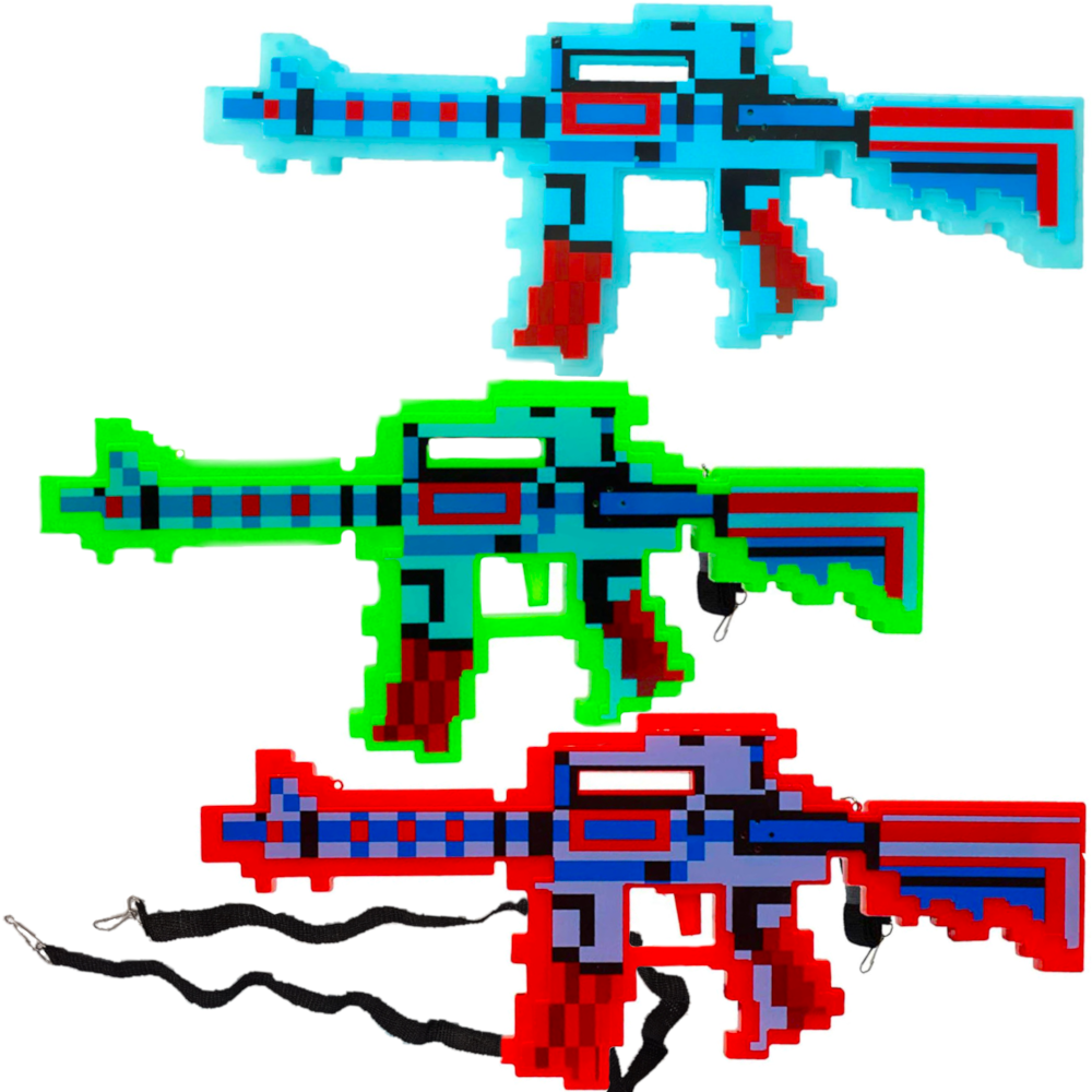 Karabin Na Baterie MINECRAFT Światło Dźwięk z LED