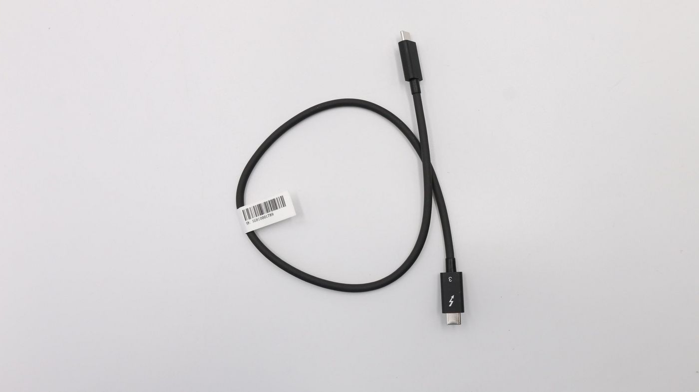 Thunderbolt Czarny - Wysokiej jakości kabel do TBT3