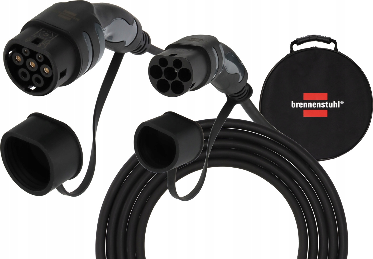 Kabel ładowania 5m EV typu 2 22kW IP55 – Wydajne ładowanie dla Twojego pojazdu elektrycznego