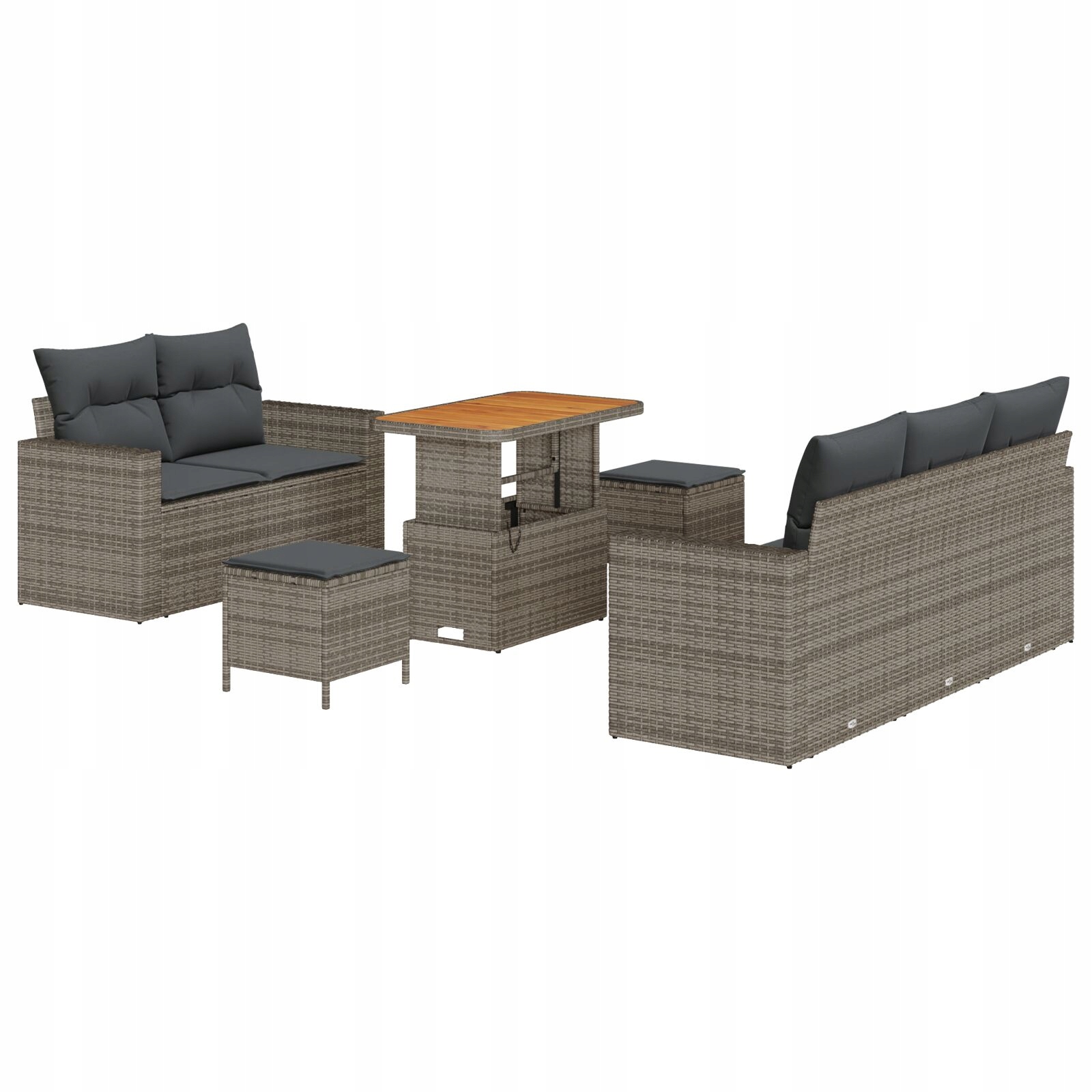 Przestronność zestawu – idealny dla czterech osób