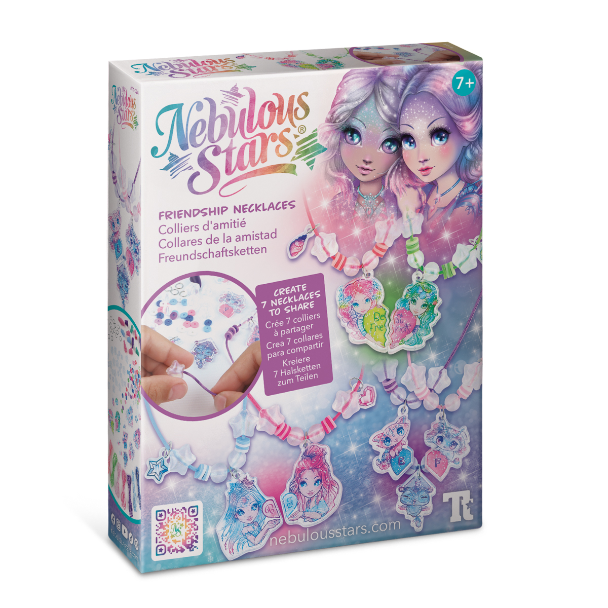 Nebulous Stars Naszyjniki Przyjaźni – Kreatywna zabawa dla dziewczynek