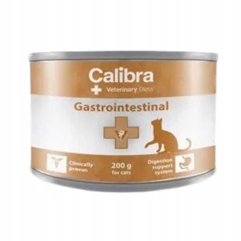 Calibra Veterinary Diets Cat Gastrointestinal Chicken 200g – Pełnowartościowa karma dietetyczna dla kotów