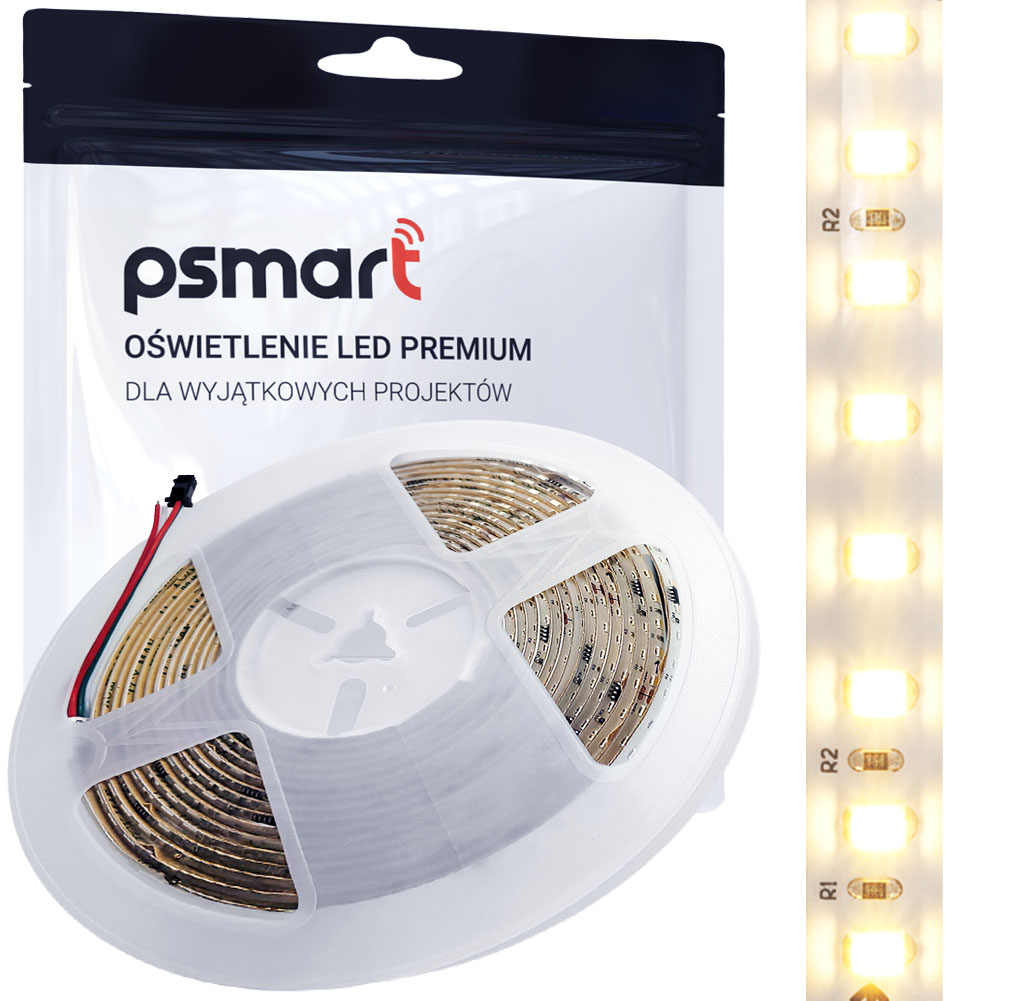 Wysoka gęstość diod – 120 LED/m dla równomiernego oświetlenia