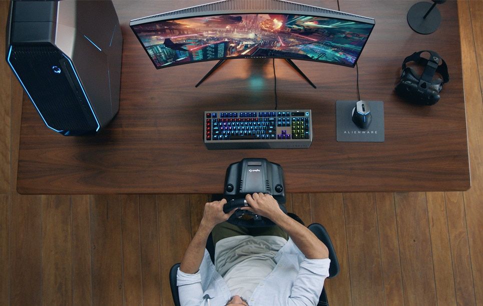 Alienware Monitor AW3418DW - Ciekawa konstrukcja jest we krwi