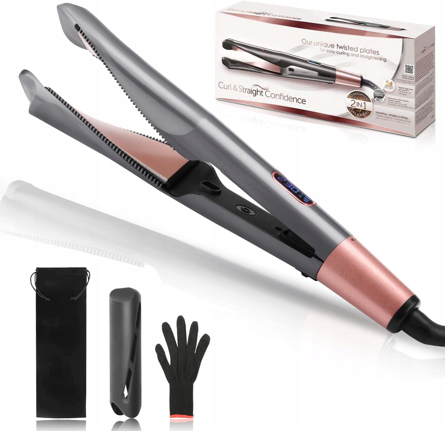 Prostownica-Lokówka 9500 – Twój wszechstronny pomocnik w stylizacji włosów