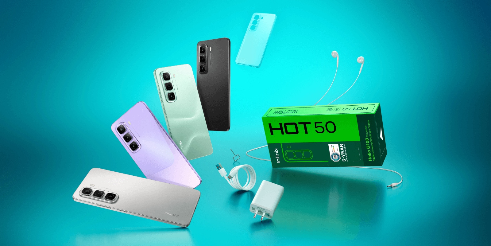 Inteligentne ładowanie i pojemna bateria 5000 mAh – długi czas pracy