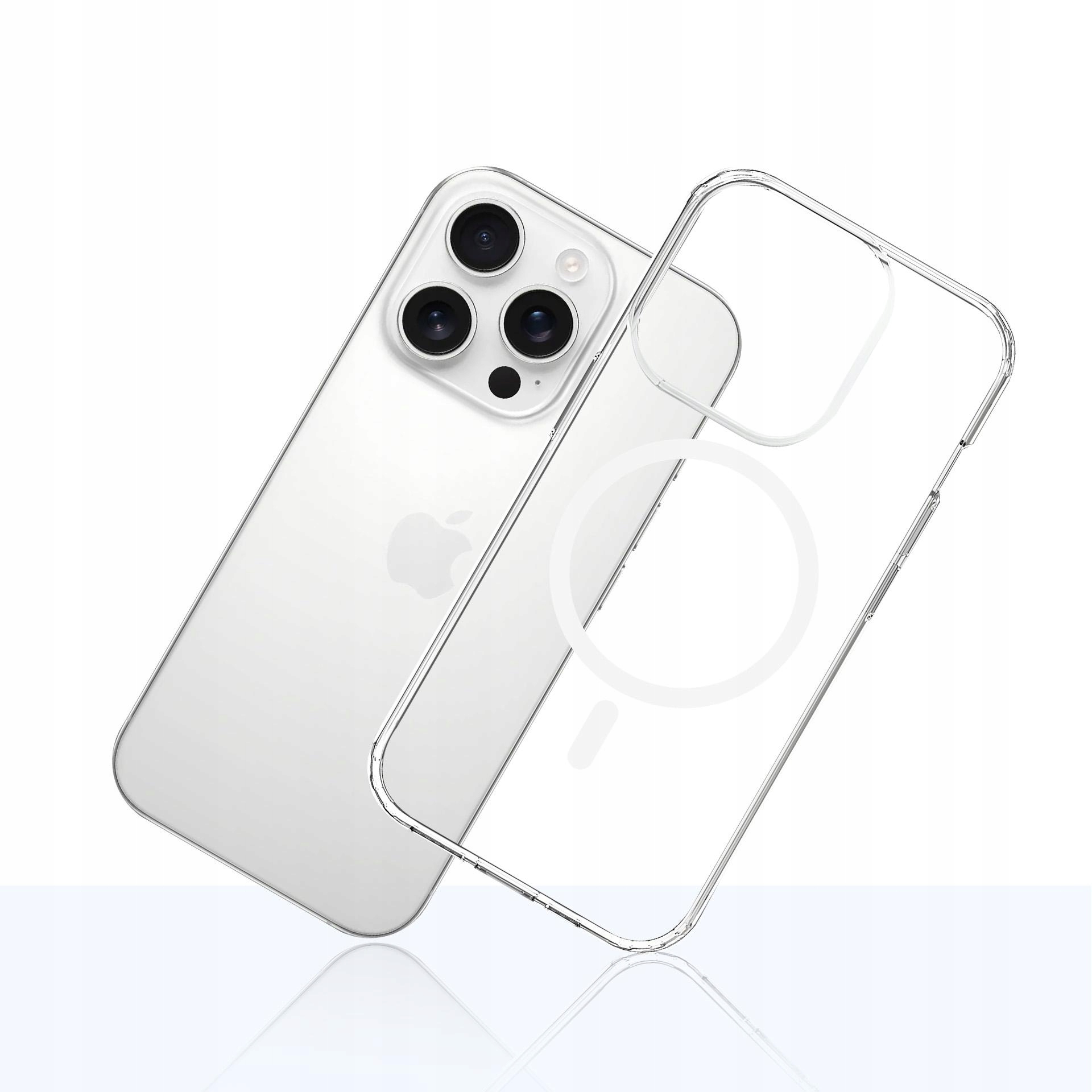 Przezroczysty design podkreślający oryginalność iPhone'a