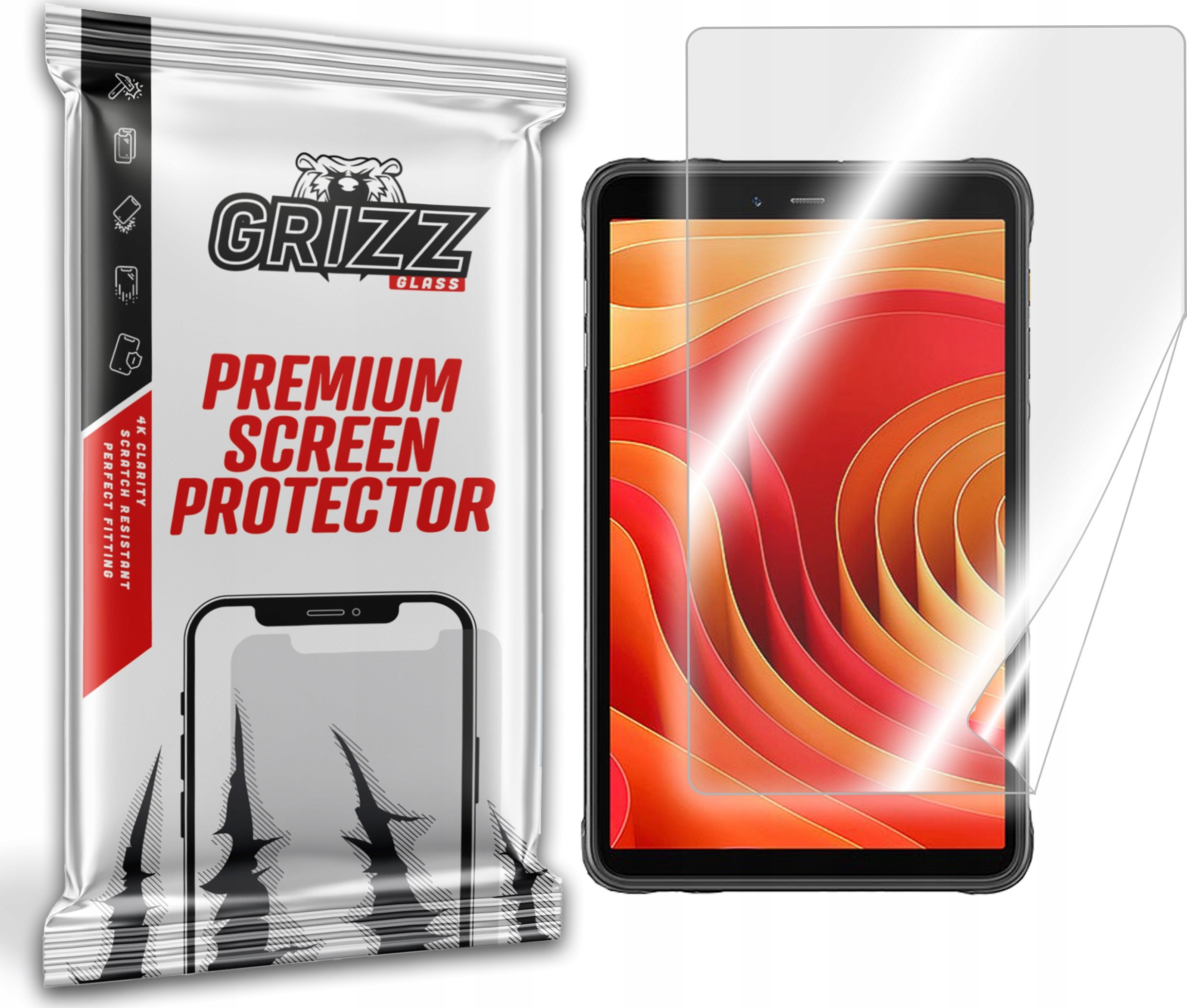 GrizzGlass Folia ceramiczna GrizzGlass CeramicFilm do Ulefone Armor Pad Lite – Doskonała ochrona ekranu