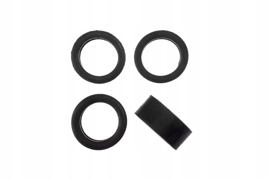 Materiał i kolor opon