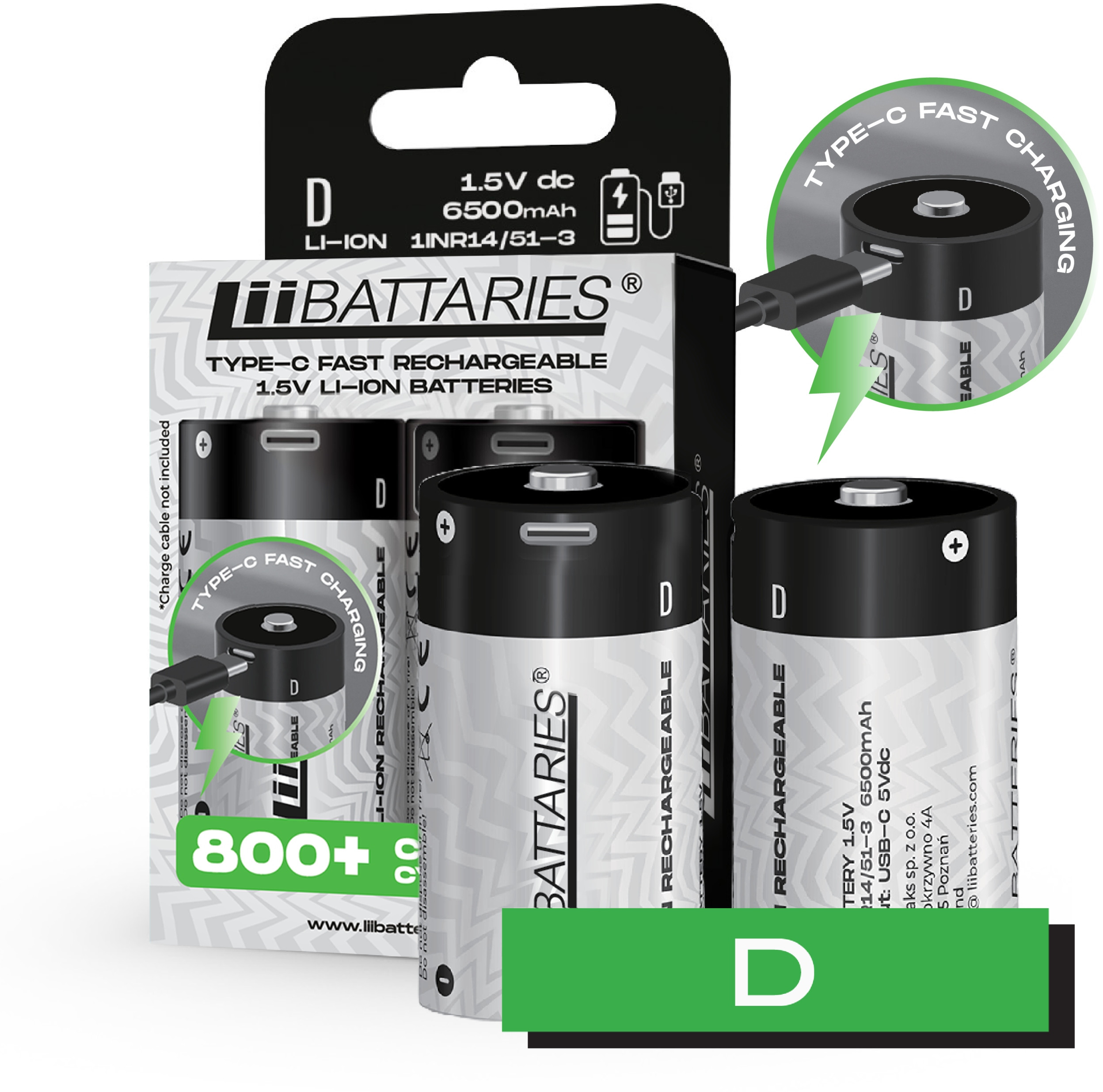 LIIBATTARIES AKUMULATORY LI-ON TYPU D – Wydajne źródło energii