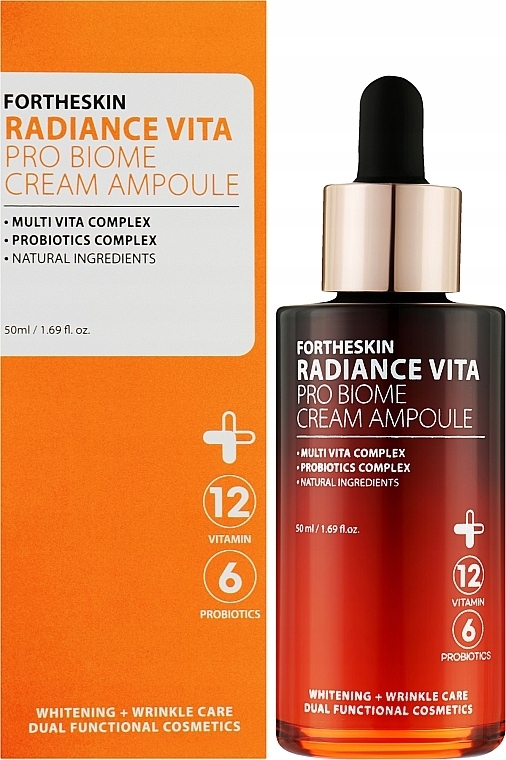 FORTHESKIN Radiance Vita – Kremowa ampułka do twarzy 50ml dla promiennej skóry